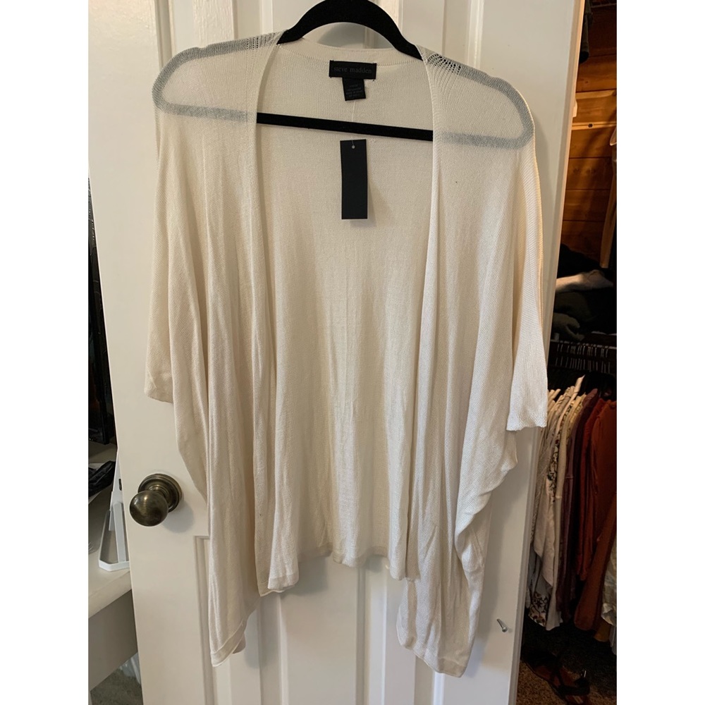 Steve Madden Cream Kimono